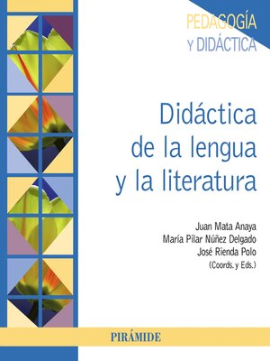 cover image of Didáctica de la lengua y de la literatura